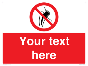 Custom prohibition No metallic implants